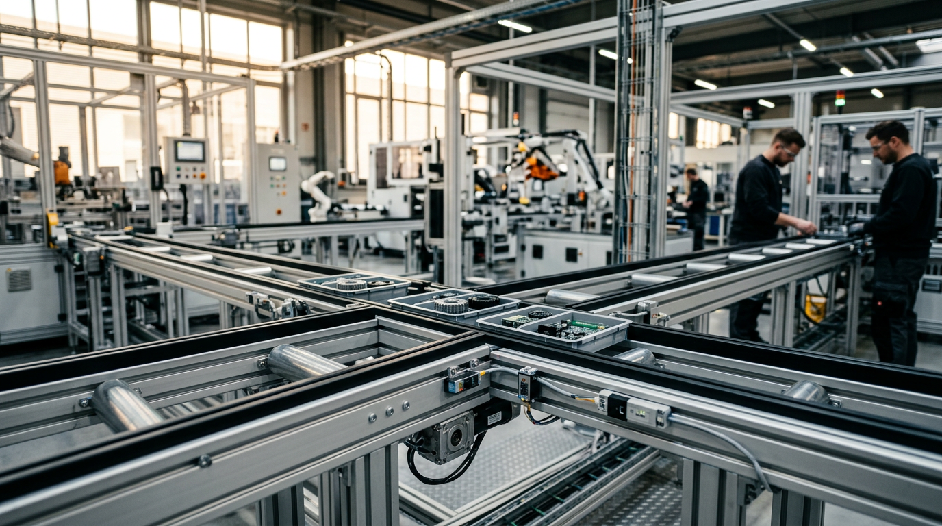 Optimizing Line Balancing with Aluminium Profile Conveyor Frames