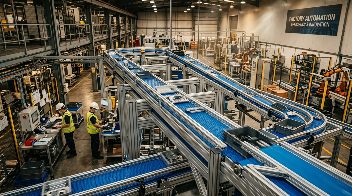 Optimizing Production Flow with Aluminium Profile Conveyor Frames
