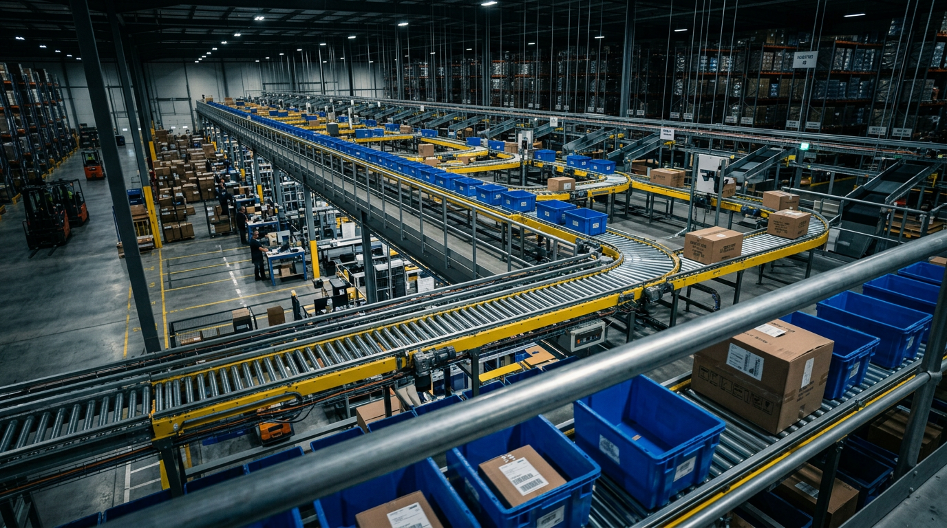 Case and Tote Conveyors for 3PL Warehouses: Optimizing Throughput and Scalability