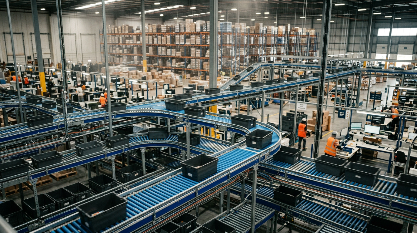 Optimizing Case and Tote Conveyors for 3PL Warehouses: A Technical Guide