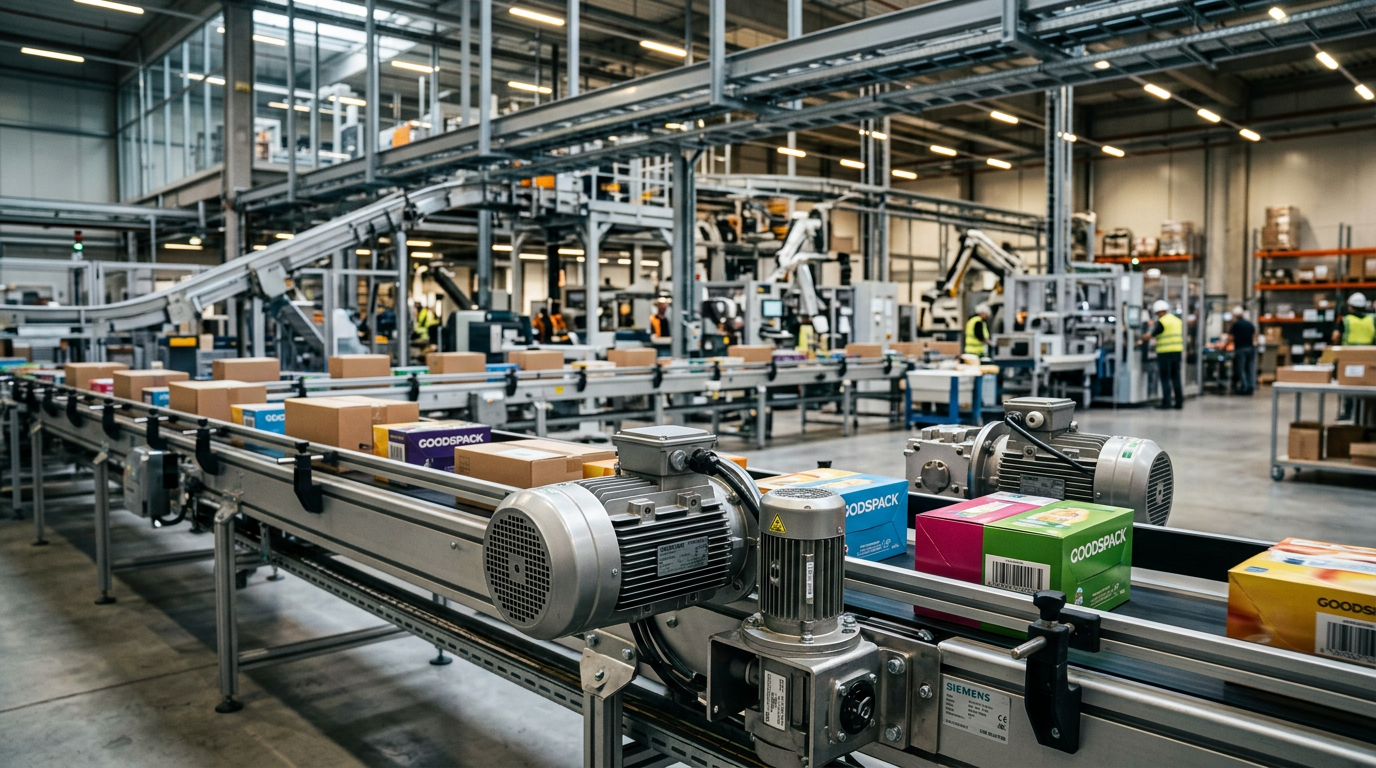 Maximizing Production Efficiency with IE3 and IE4 Conveyor Drives