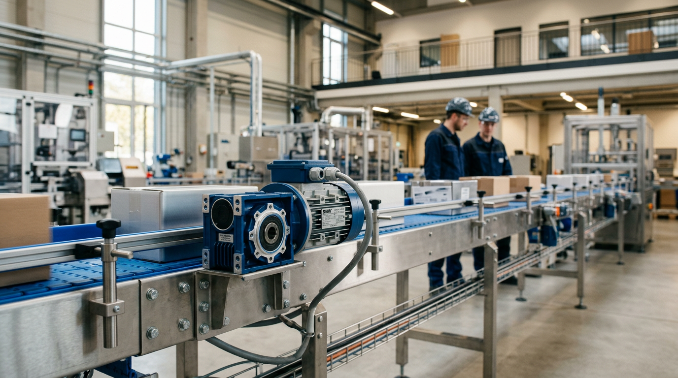 The Impact of Energy-Efficient IE3 and IE4 Motors on Conveyor Drives