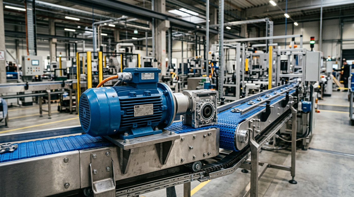 The Engineer’s Guide to Energy-Efficient IE3 Motors on Conveyors