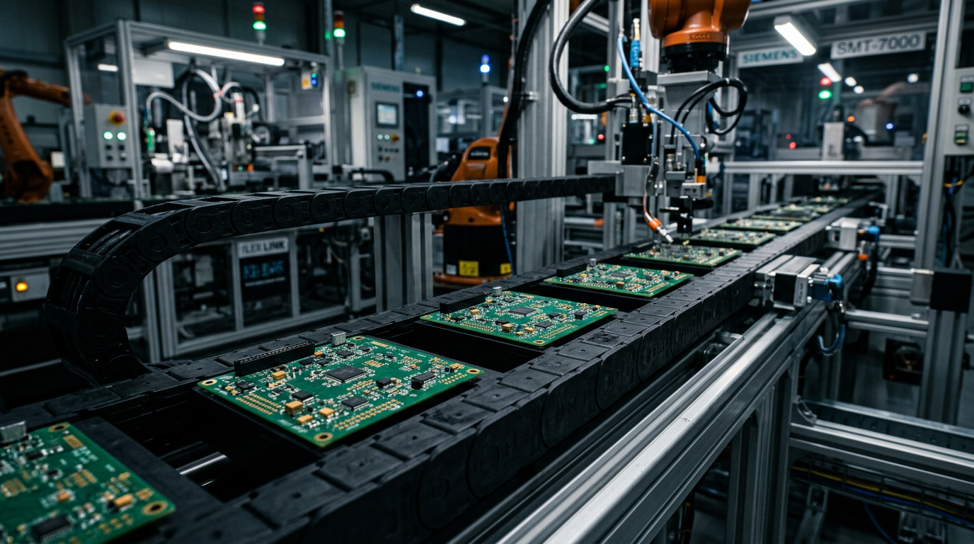 ESD-Safe Conveyor Automation for High-Precision Electronics Assembly