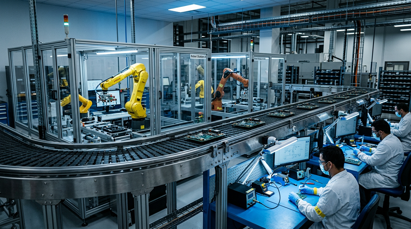 ESD-Safe Conveyor Automation for Electronics Assembly: Engineering Guide