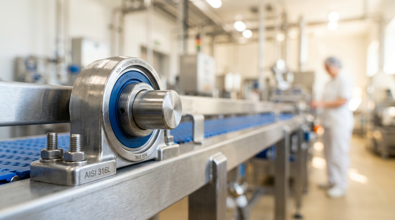 Essential Guide to Conveyor Bearings and Shaft Seals for Hygienic Applications