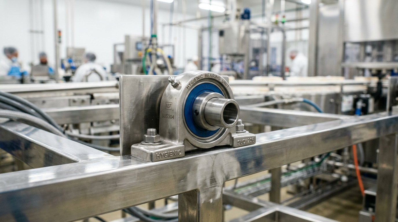 Hygienic Conveyor Bearings and Shaft Seals: Engineering for Food Safety