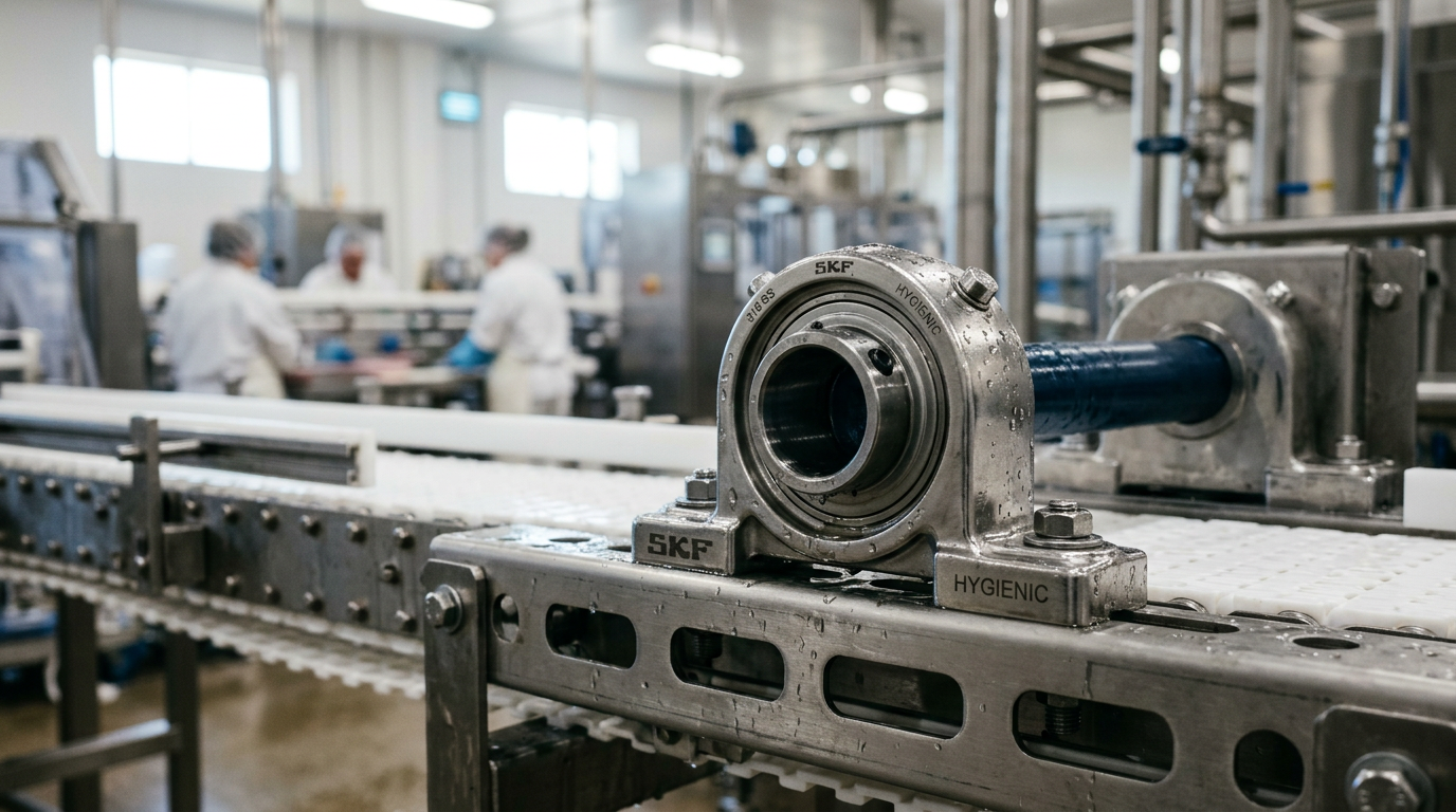 Engineering Guide: Conveyor Bearings and Shaft Seals for Hygienic Applications