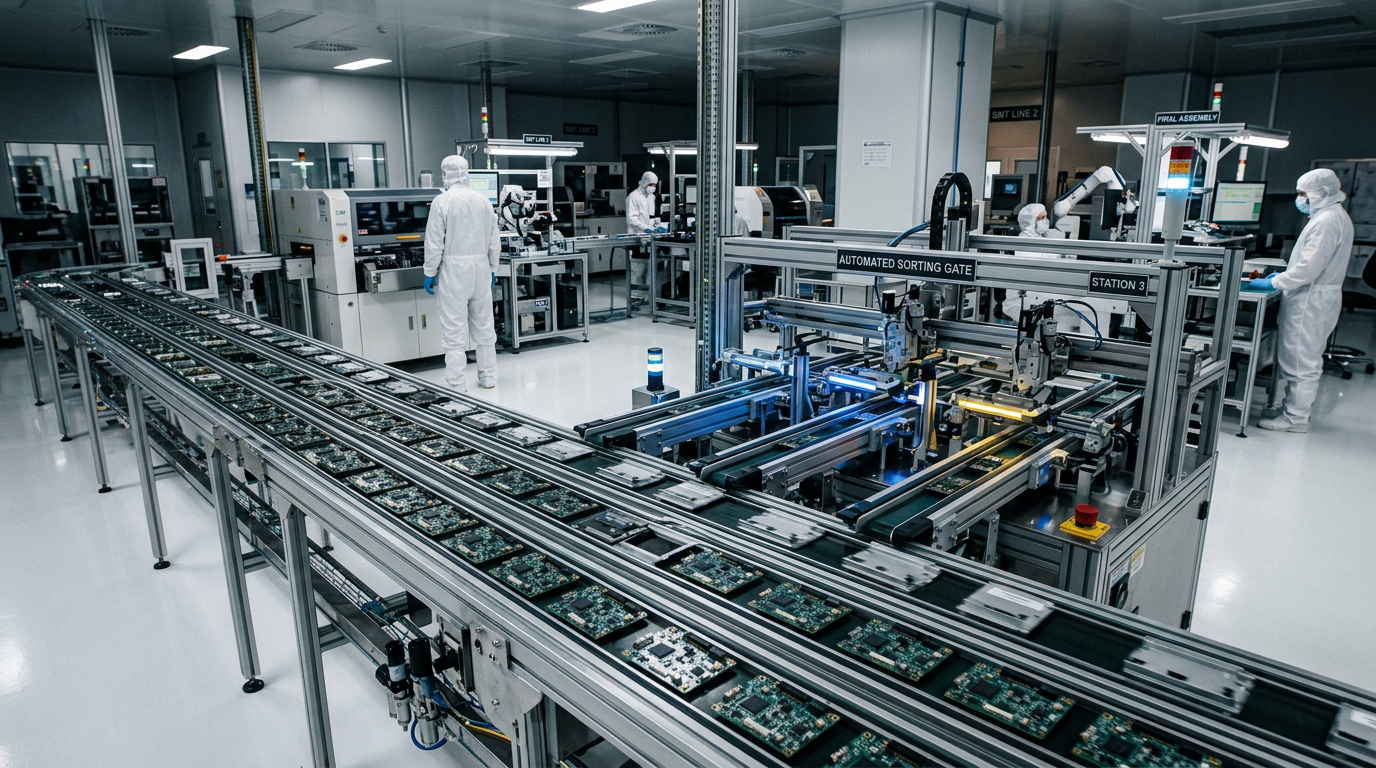Mastering Line Balancing and OEE Improvement in Material Flow