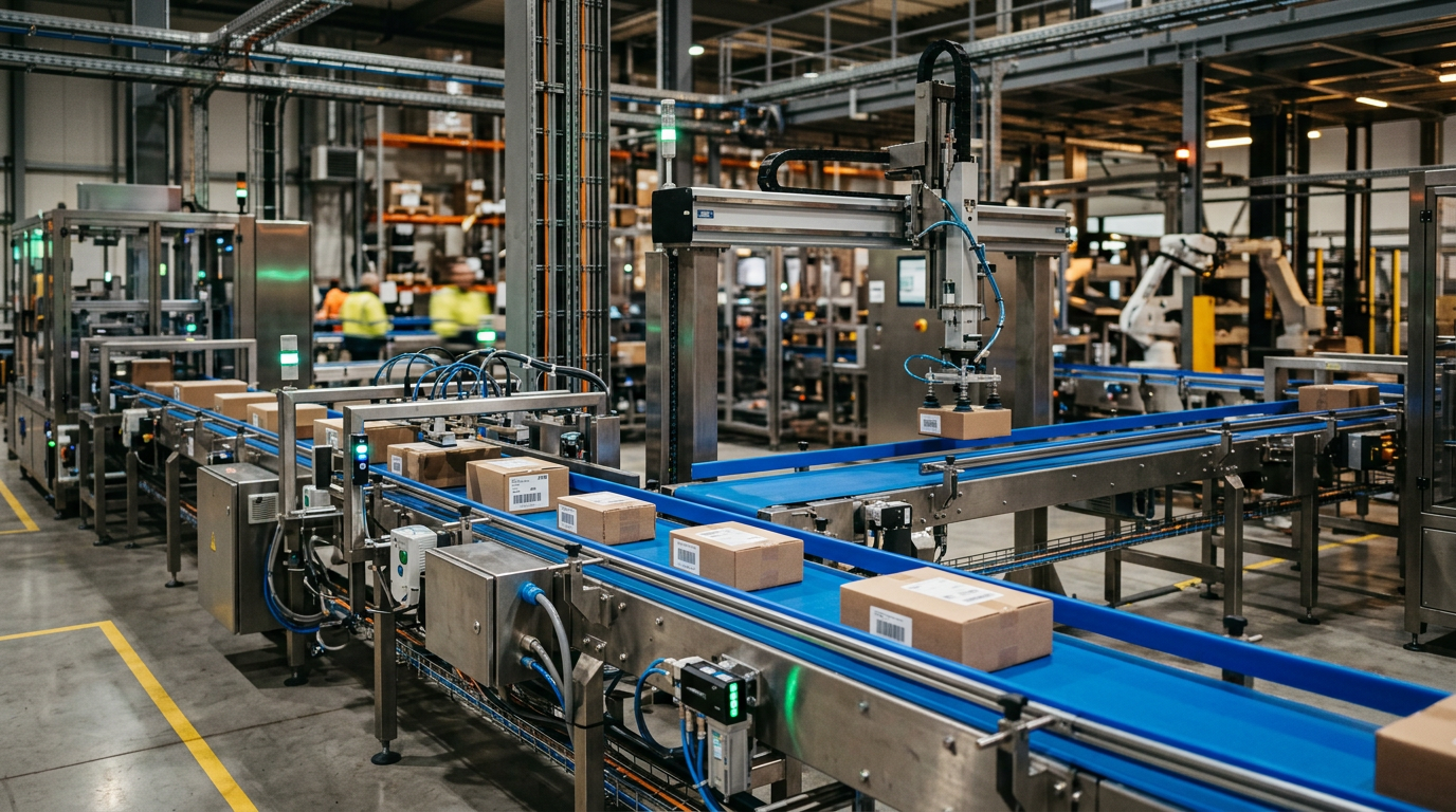 Mastering Line Balancing and OEE Improvement in Conveyor-Based Material Flow