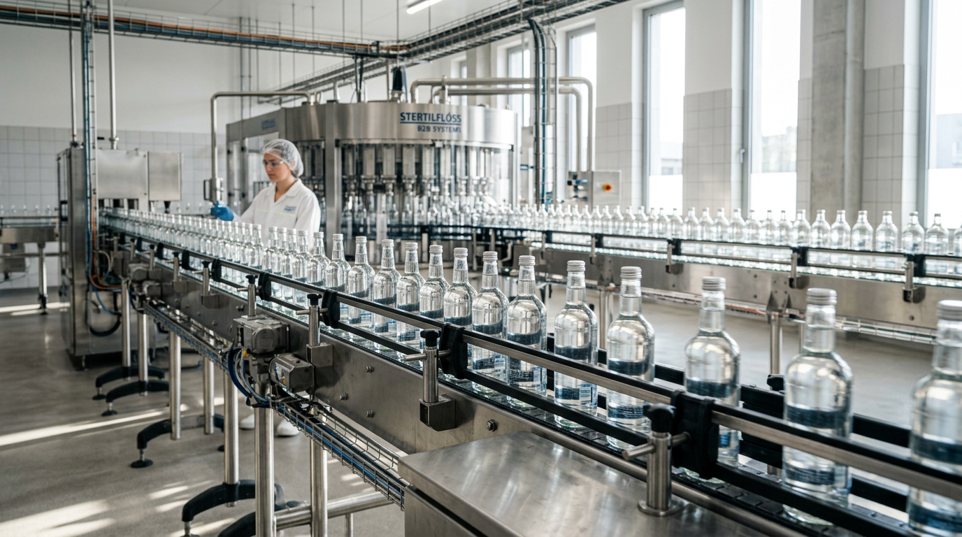 Precision Engineering: Modular Bottle Handling Conveyors for Filling Lines