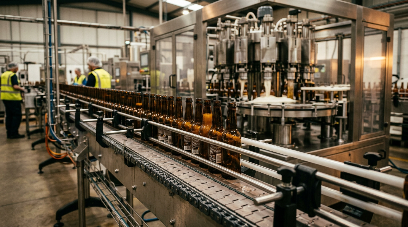 Modular Bottle Handling for Filling Lines: Enhancing Agility and Throughput