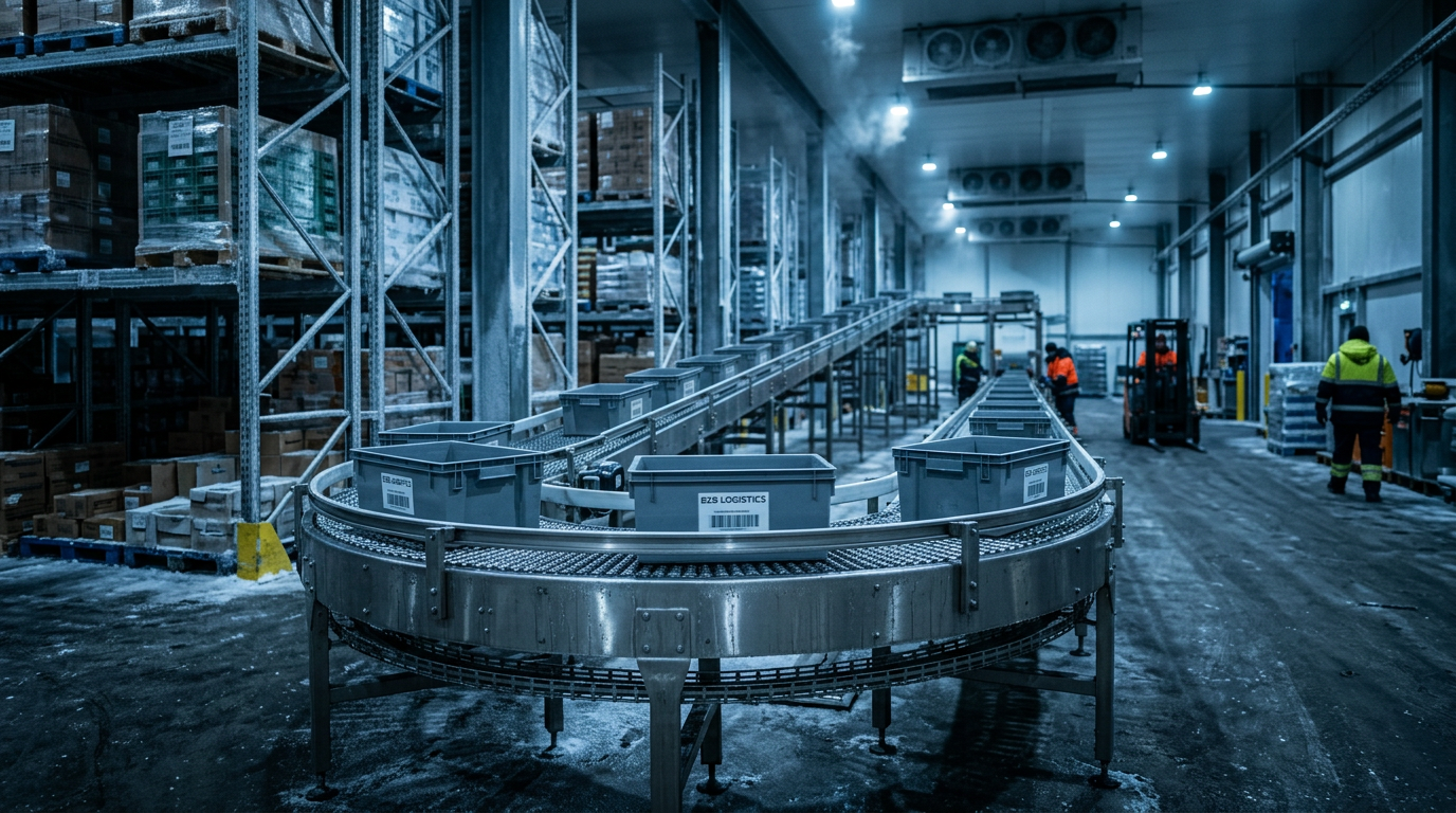 Engineering Modular Conveyor Systems for Cold Storage Warehouses