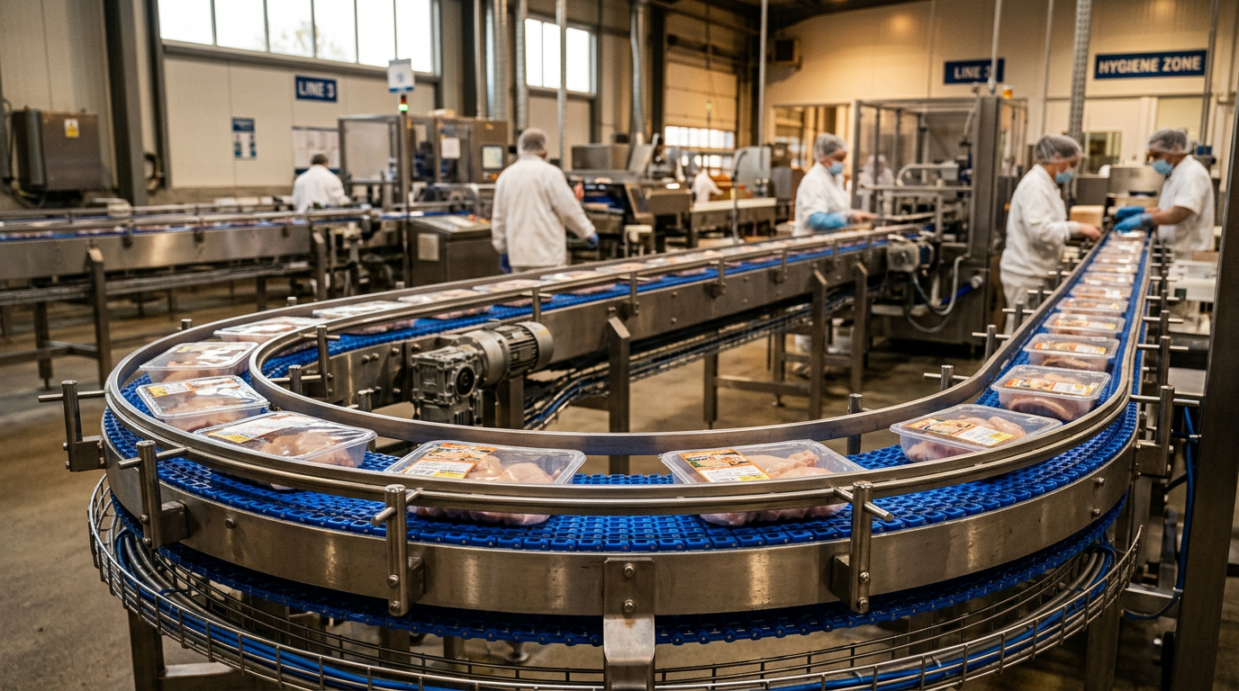 Maximizing Floor Space with Modular Curve Conveyors for Tight-Radius Layouts