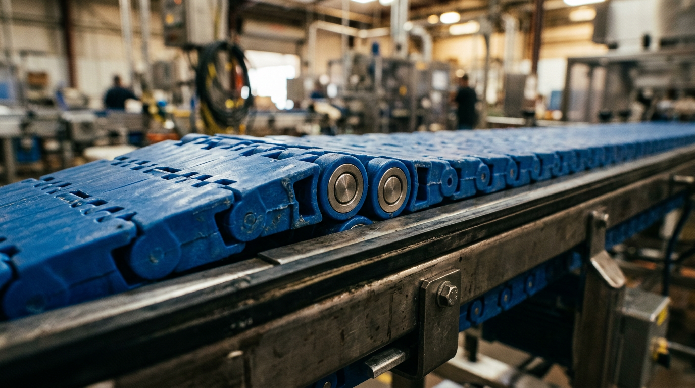 Modular Plastic Belt Materials: A Selection Guide for POM, PP, and PE