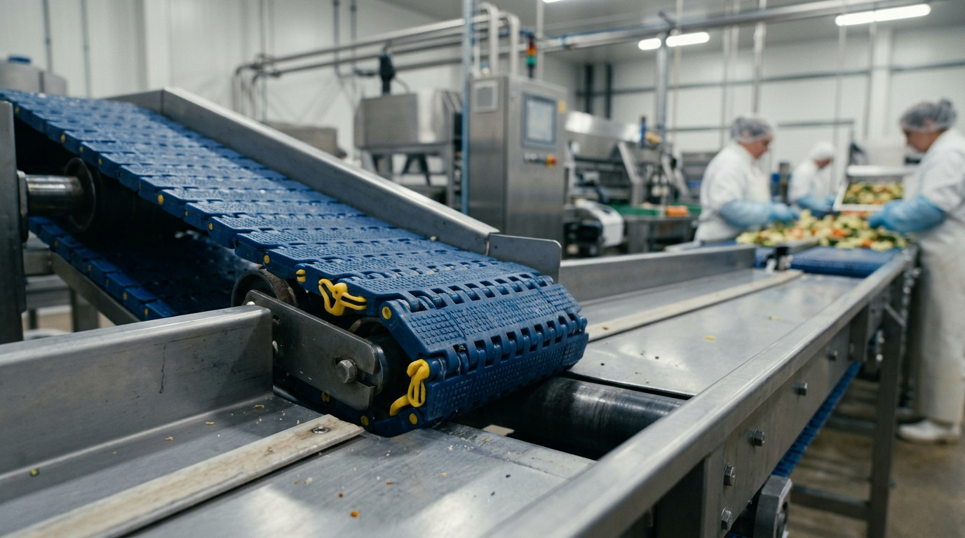 Modular Plastic Belt Materials: The Ultimate POM vs PP vs PE Selection Guide