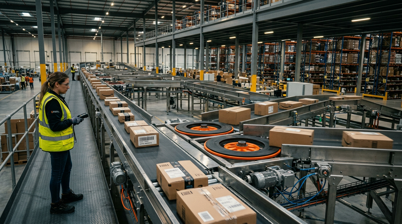 Modular Sortation Systems for E-Commerce Fulfilment Centres