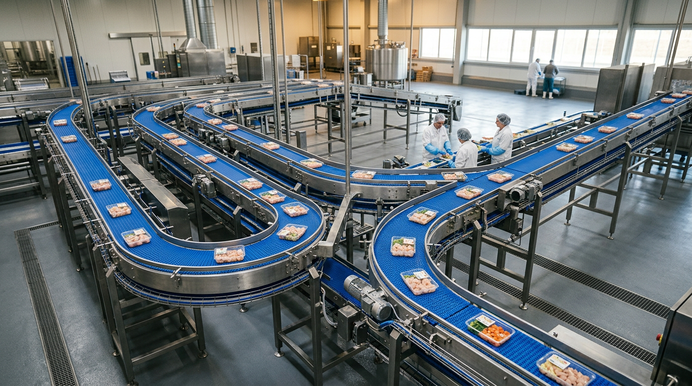 OEE Improvement Through Line Balancing in Modular Conveyor Systems