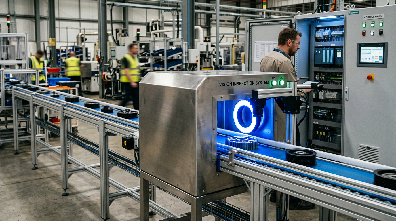Optimizing PLC and Machine Vision Integration on Packaging Conveyor Lines