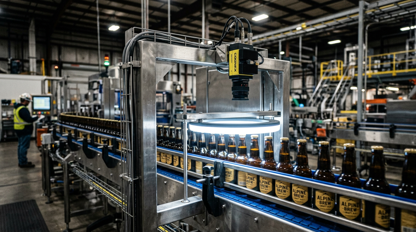 Integrating PLC and Machine Vision on High-Speed Packaging Conveyors
