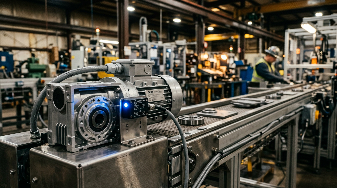 Maximizing Uptime: Predictive Maintenance with Vibration Sensors on Conveyor Drives