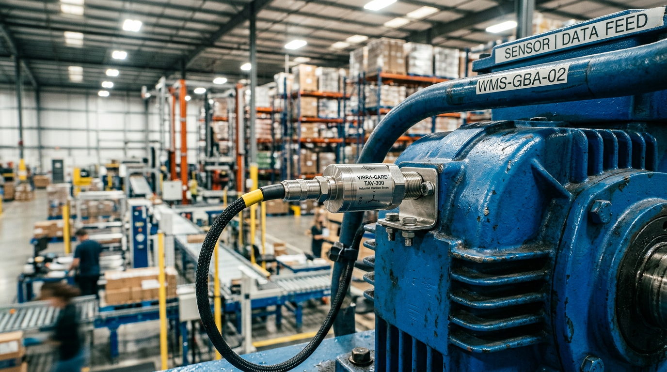 Maximizing Uptime: Predictive Maintenance with Vibration Sensors on Conveyor Drives