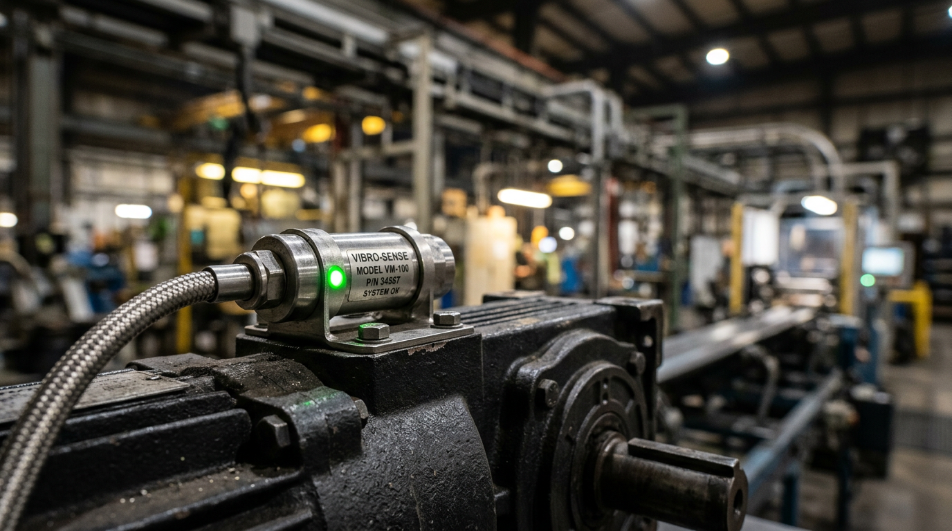 Maximizing Uptime: Predictive Maintenance with Vibration Sensors on Conveyor Drives