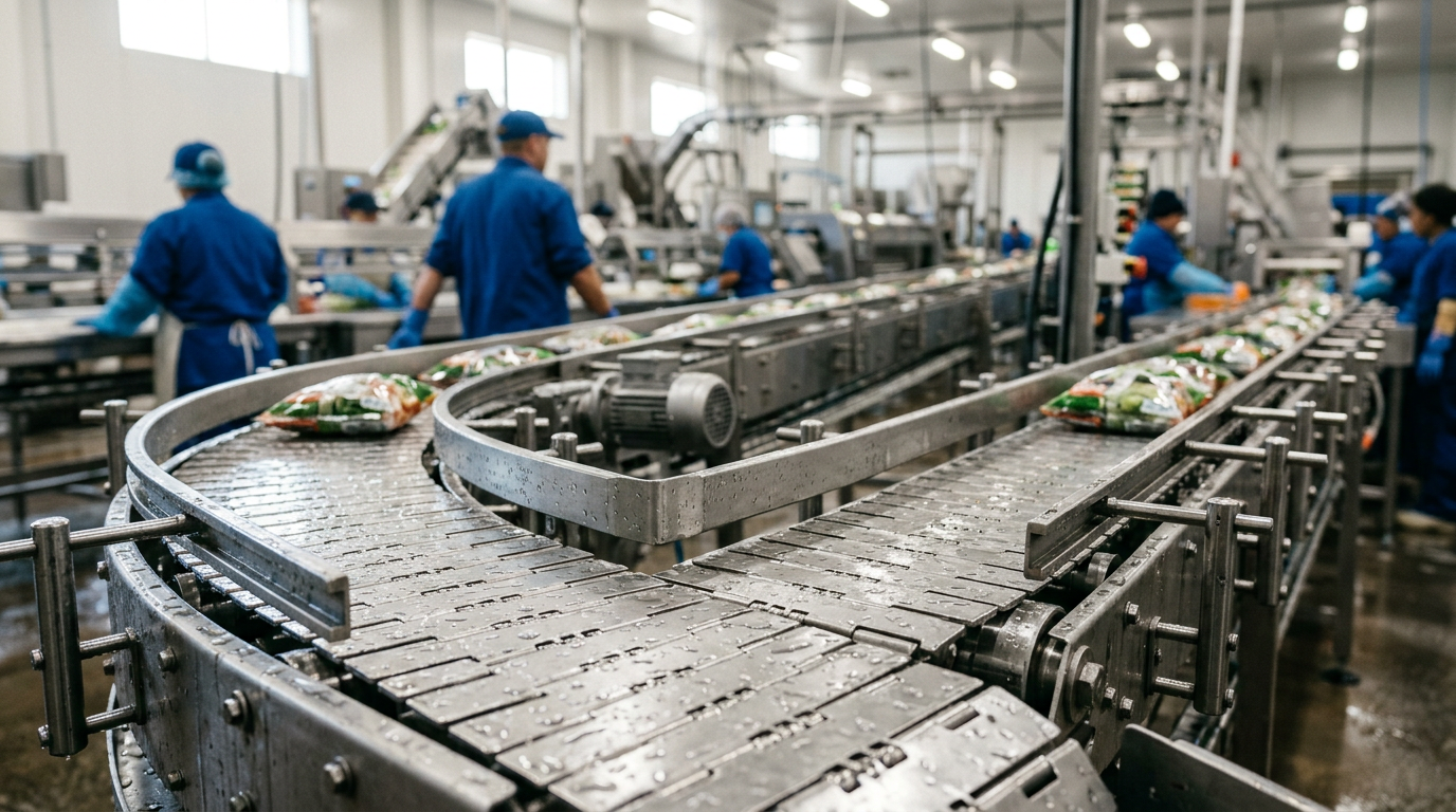 Mastering Stainless Steel Modular Belts for Hygienic Wash-Down Environments