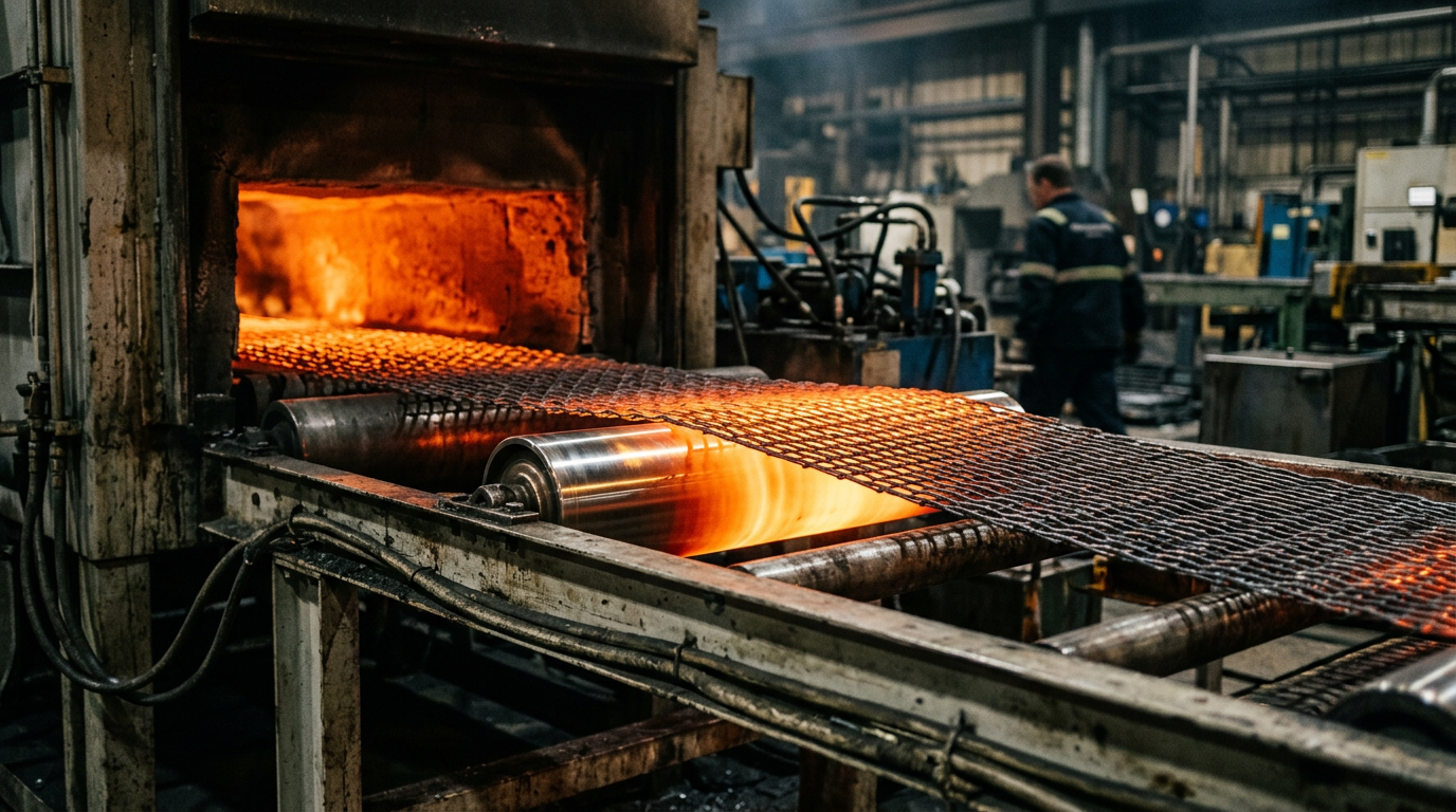 Engineering Guide: Wire Mesh Belts in Heat Treatment and Oven Lines
