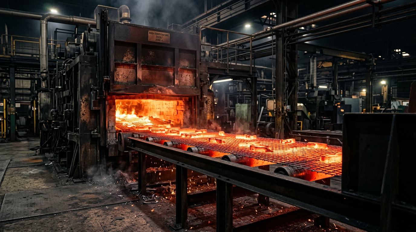Engineering Wire Mesh Belts for Heat Treatment and Oven Lines